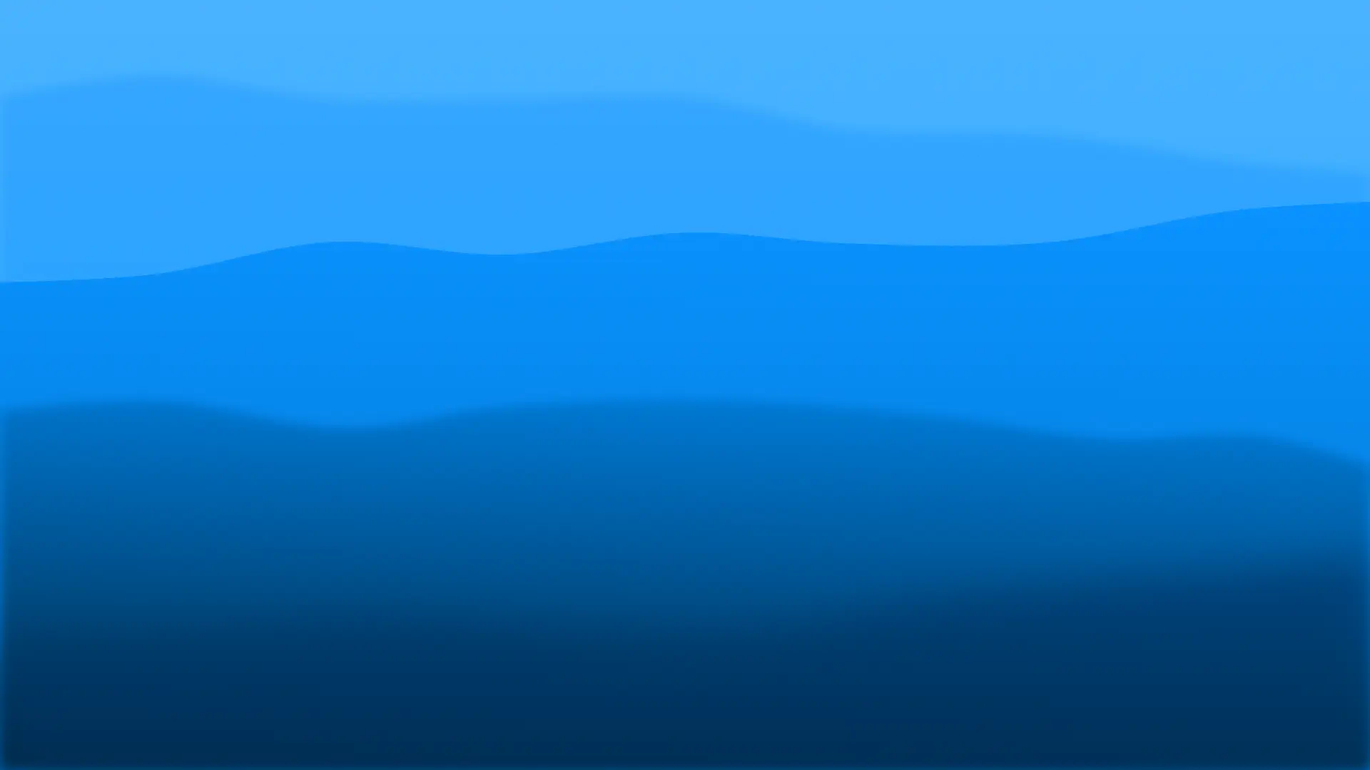 A minimal vector blue terrain in nighttime.