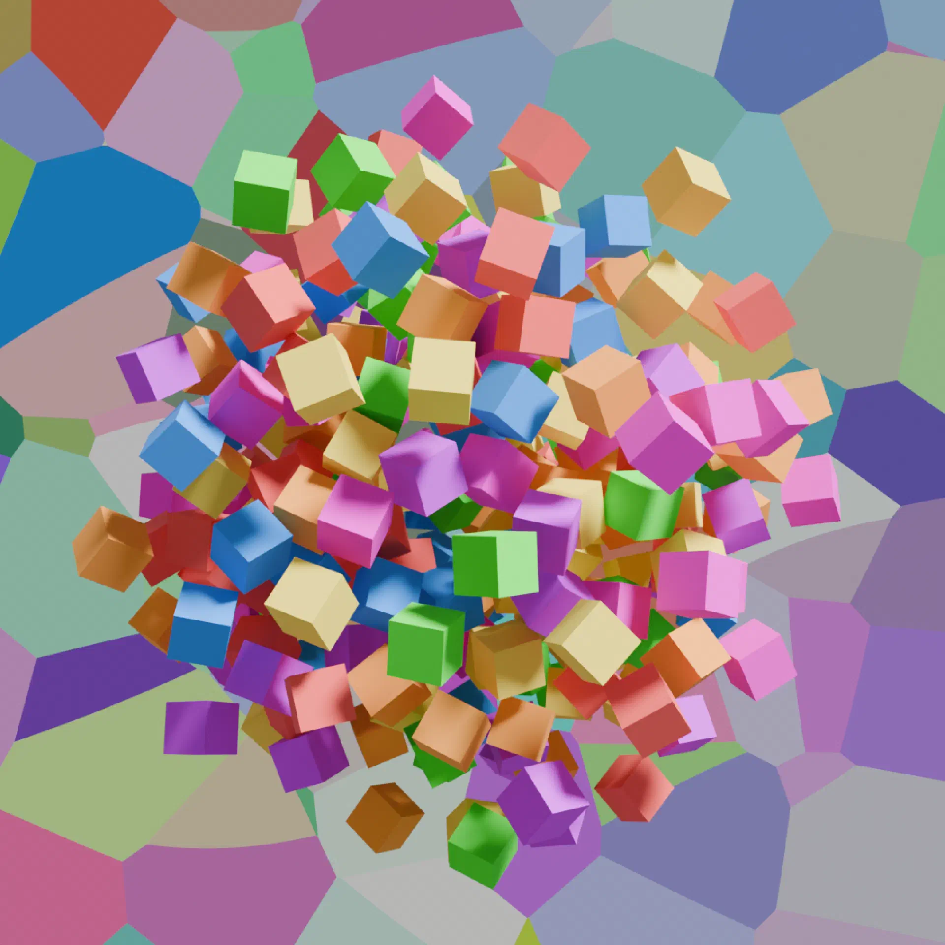 cubes-explode